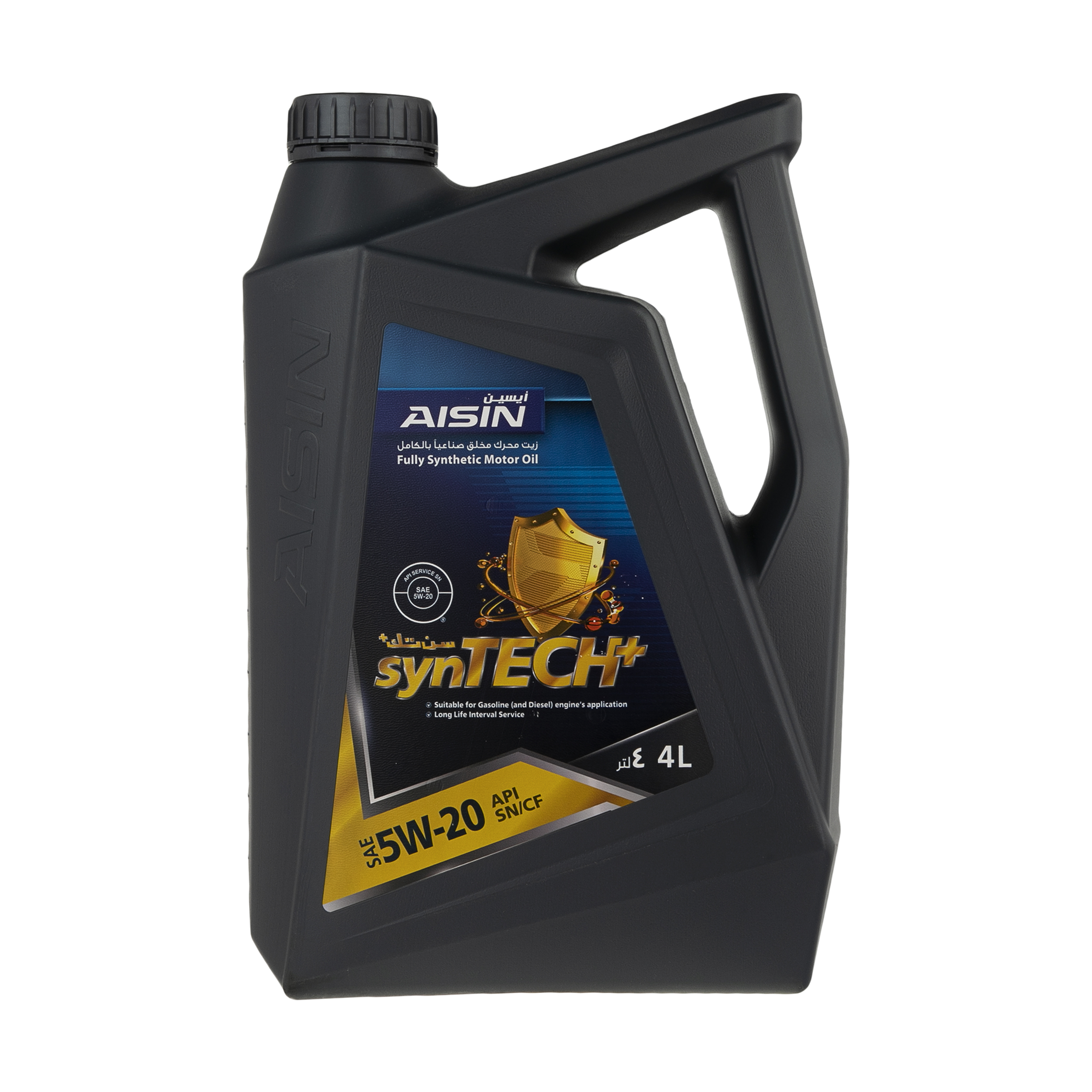 روغن موتور خودرو آیسین مدل 5W-20 SN PLUS حجم 4000 میلی لیتر