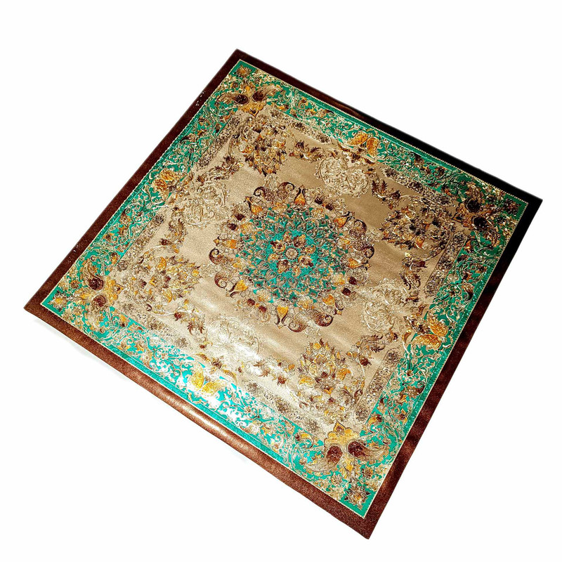 رومیزی طرح ترمه بهشتی مدل new desigen کد 2020