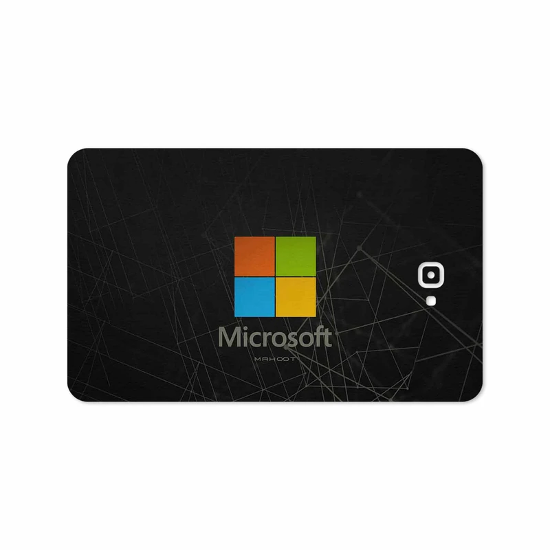 برچسب پوششی ماهوت مدل Microsoft-Logo مناسب برای تبلت سامسونگ Galaxy Tab A 10.1 2016 T585