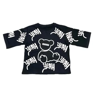 تی شرت آستین کوتاه زنانه مدل خرسی