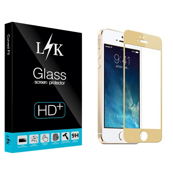 محافظ صفحه نمایش ال کی مدل +LITE مناسب برای گوشی موبایل اپل iphone 5/5S