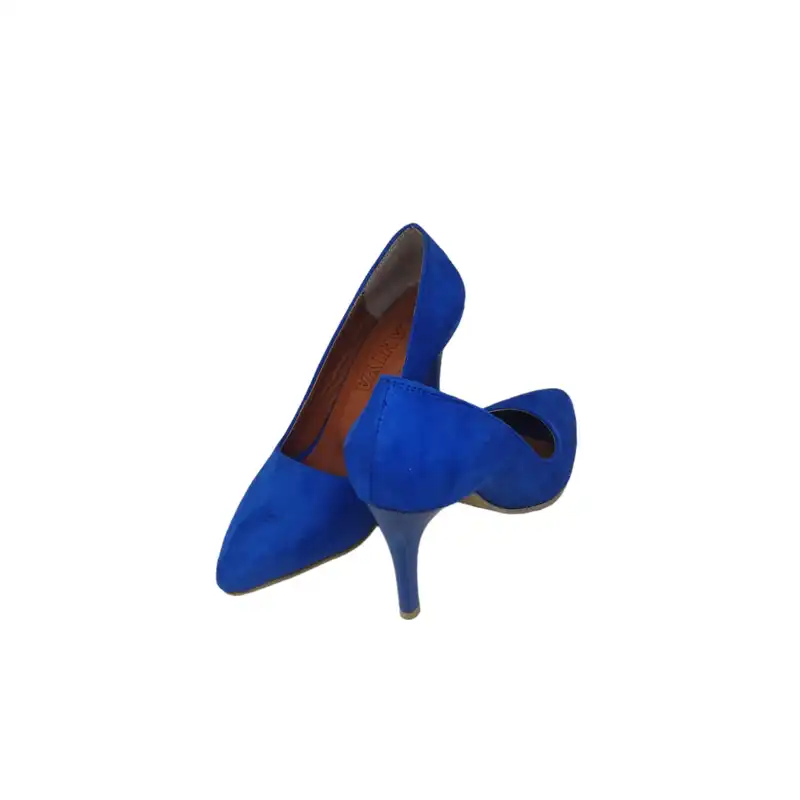 کفش زنانه مدل ZPA 87 KAR رنگ آبی کاربنی