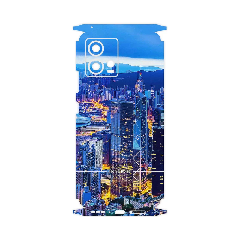 برچسب پوششی ماهوت مدل Hong Kong City-FullSkin مناسب برای گوشی موبایل موتورولا Edge 30 Fusion
