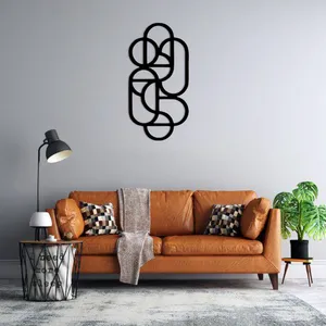 دیوارکوب ماهوت طرح اشکال هندسی دایره ای 