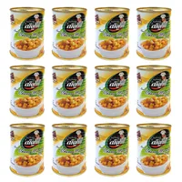 کنسرو نخود طلایی چانا ماسالا شیفته - 370 گرم بسته 12 عددی