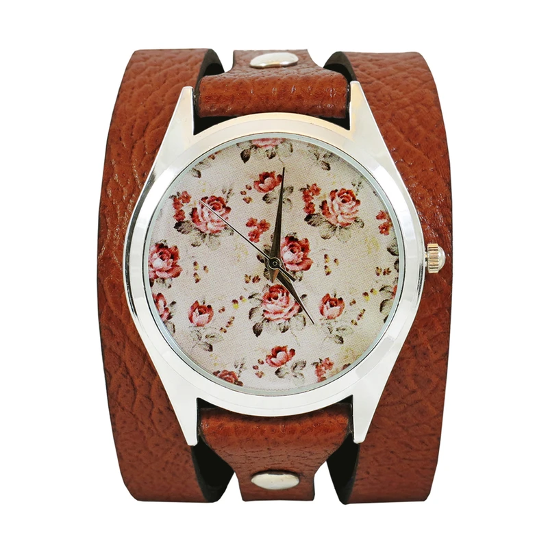 ساعت مچی عقربه ای زنانه اچ آر دیزاین گروپ مدل گلریز w083