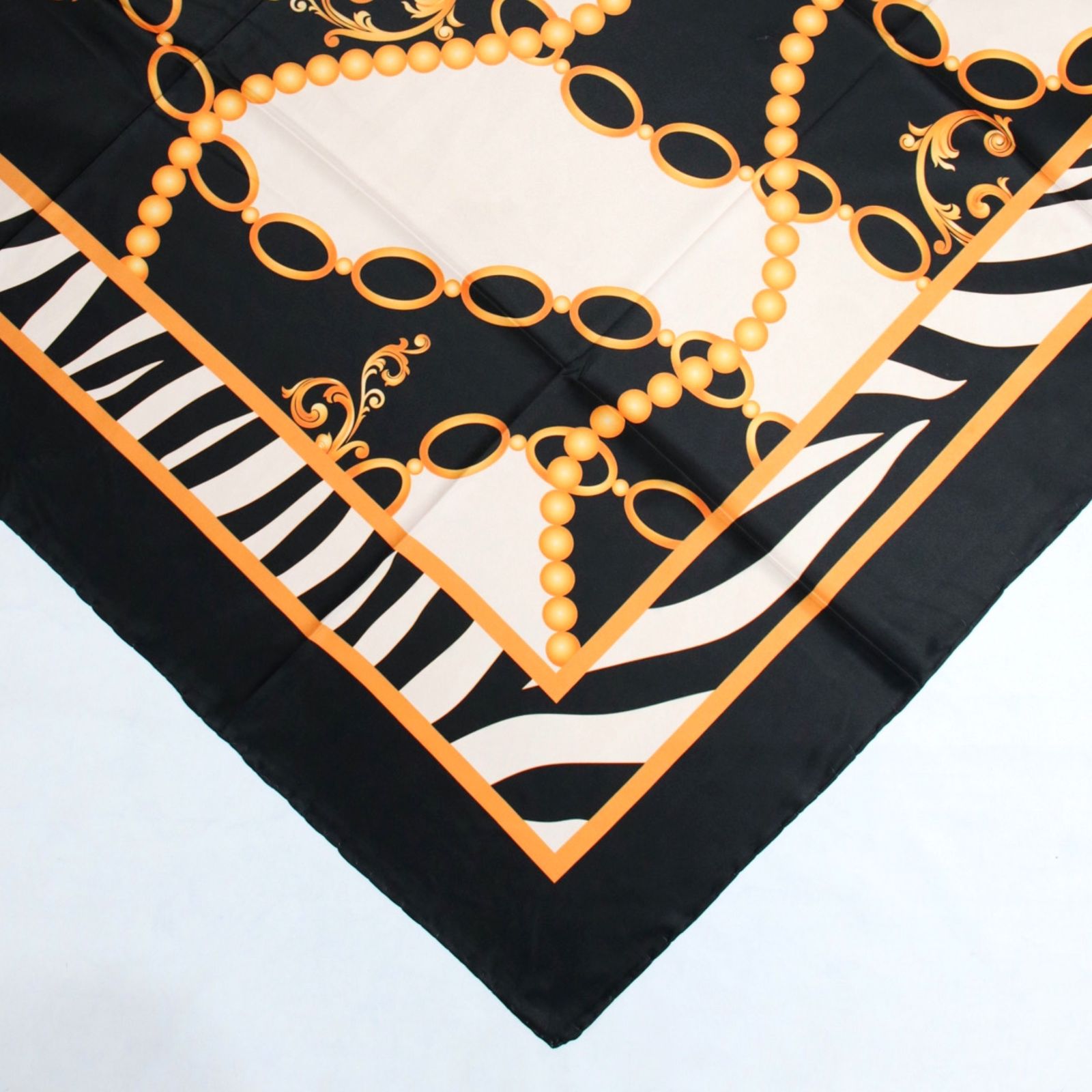 روسری زنانه مدل ابریشم مزونی کد 9405 -  - 11