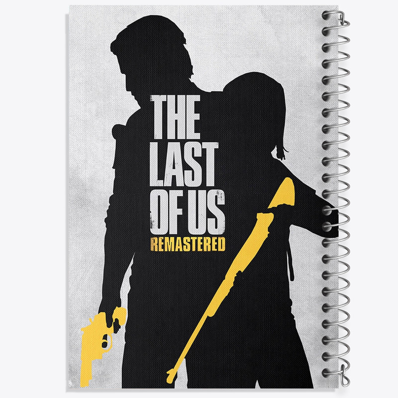دفتر مشق 100 برگ خندالو طرح لست آف آس (The Last Of Us) کد F1590
