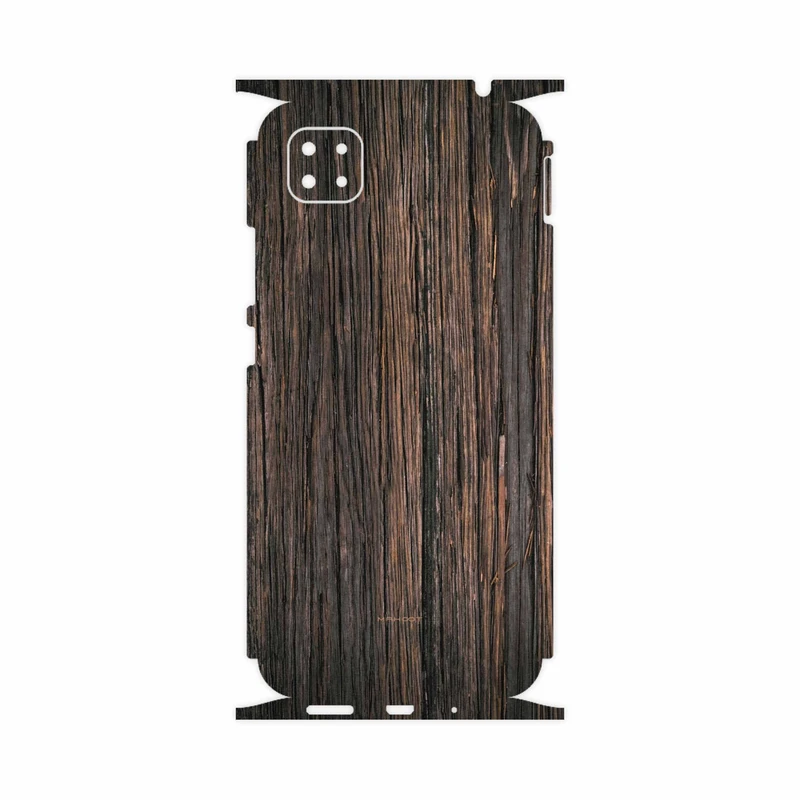 برچسب پوششی ماهوت مدل Burned-Wood-FullSkin مناسب برای گوشی موبایل شیائومی Poco C3