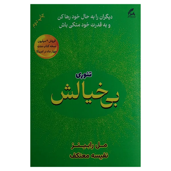 کتاب تئوری بی خيالش اثر مل رابینز ترجمه نفیسه معتکف انتشارات هو