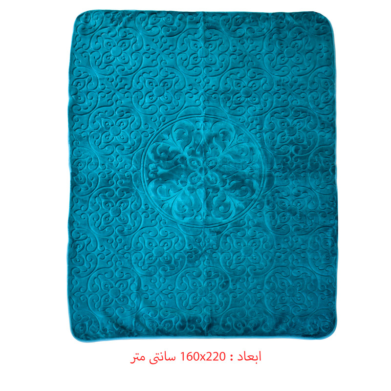 پتو گلبافت مدل برتر کد 600/07 سایز 160x220 سانتی متر