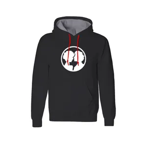 هودی مردانه مدل عشق کد K32 رنگ مشکی