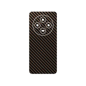 MAHOOT Glossy-Brown-Fiber Cover Sticker for Xiaomi Poco C75