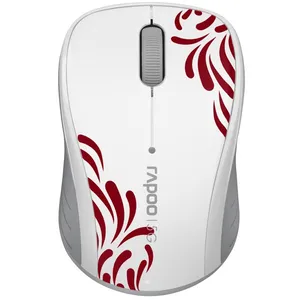 ماوس بی‌سیم و اپتیکال رپو مدل 3100p رنگ سفید