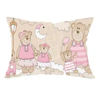 رو بالشی مدل مخمل طرح کودک کد 2003