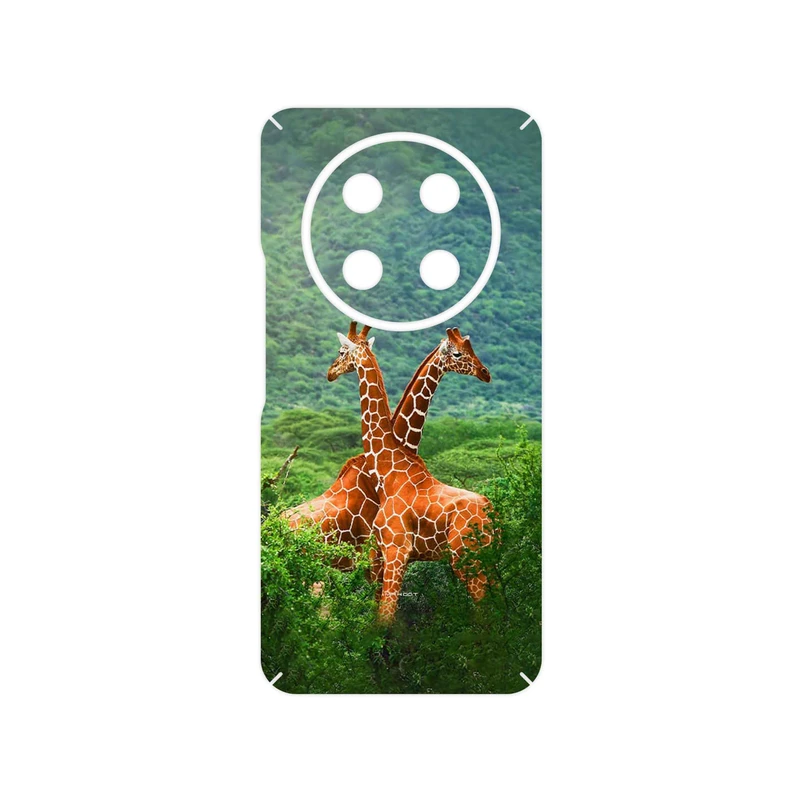 برچسب پوششی ماهوت مدل Giraffe مناسب برای گوشی موبایل آنر X9c