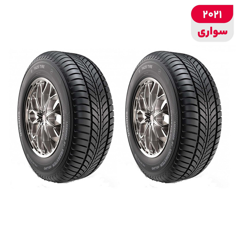 لاستیک خودرو یزد تایر مدل URANUS سایز 185/65R14 - دو حلقه