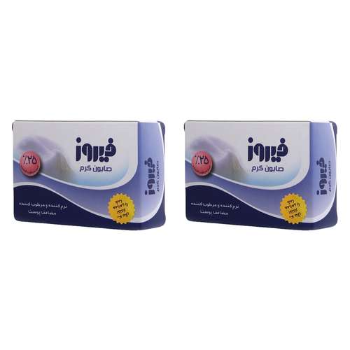 صابون بچه فیروز مدل A10 وزن 120 گرم بسته 2 عددی