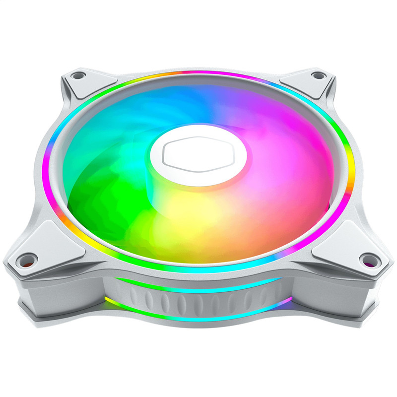 فن کیس کولر مستر مدل MASTERFAN MF140 HALO WHITE EDITION 2