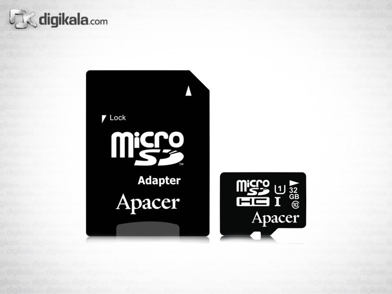 کارت حافظه‌ی اپیسر microSDHC 32GB UHS-I Class10 With Adapter