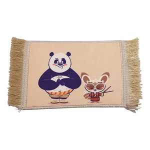 فرش ماشینی دیوارکوب مدل پاندا کونگ فو کار کد 99