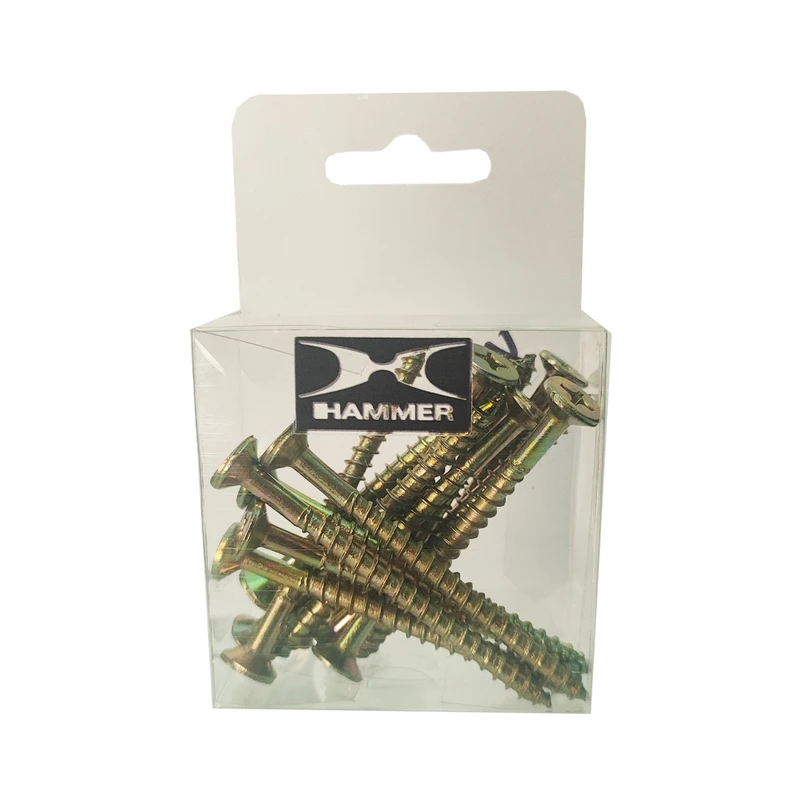 پیچ هامر مدل رولپلاکی کد 7cm بسته 20 عددی