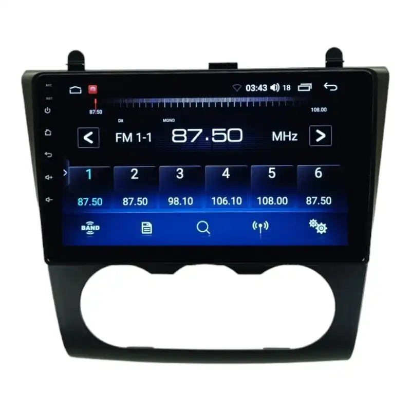 پخش کننده تصویری خودرو مدل اندروید Golden24 مناسب برای نیسان آلتیما