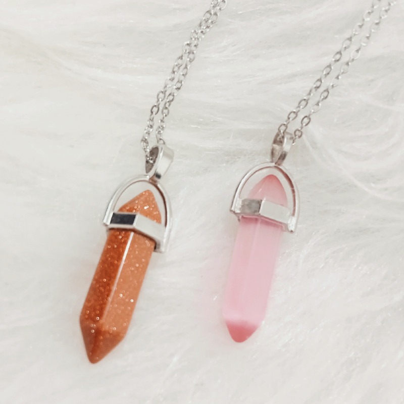 گردنبند دخترانه مدل منشور گردنبند دخترانه مدل منشور