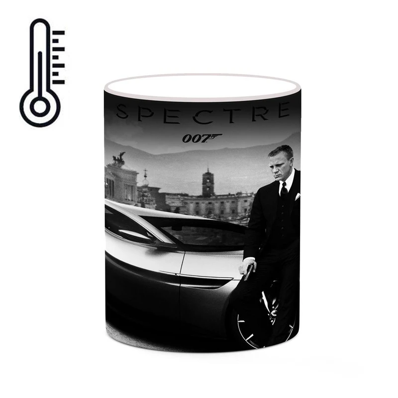ماگ حرارتی کاکتی طرح دنیل کریگ Daniel Craig مدل mgh25740