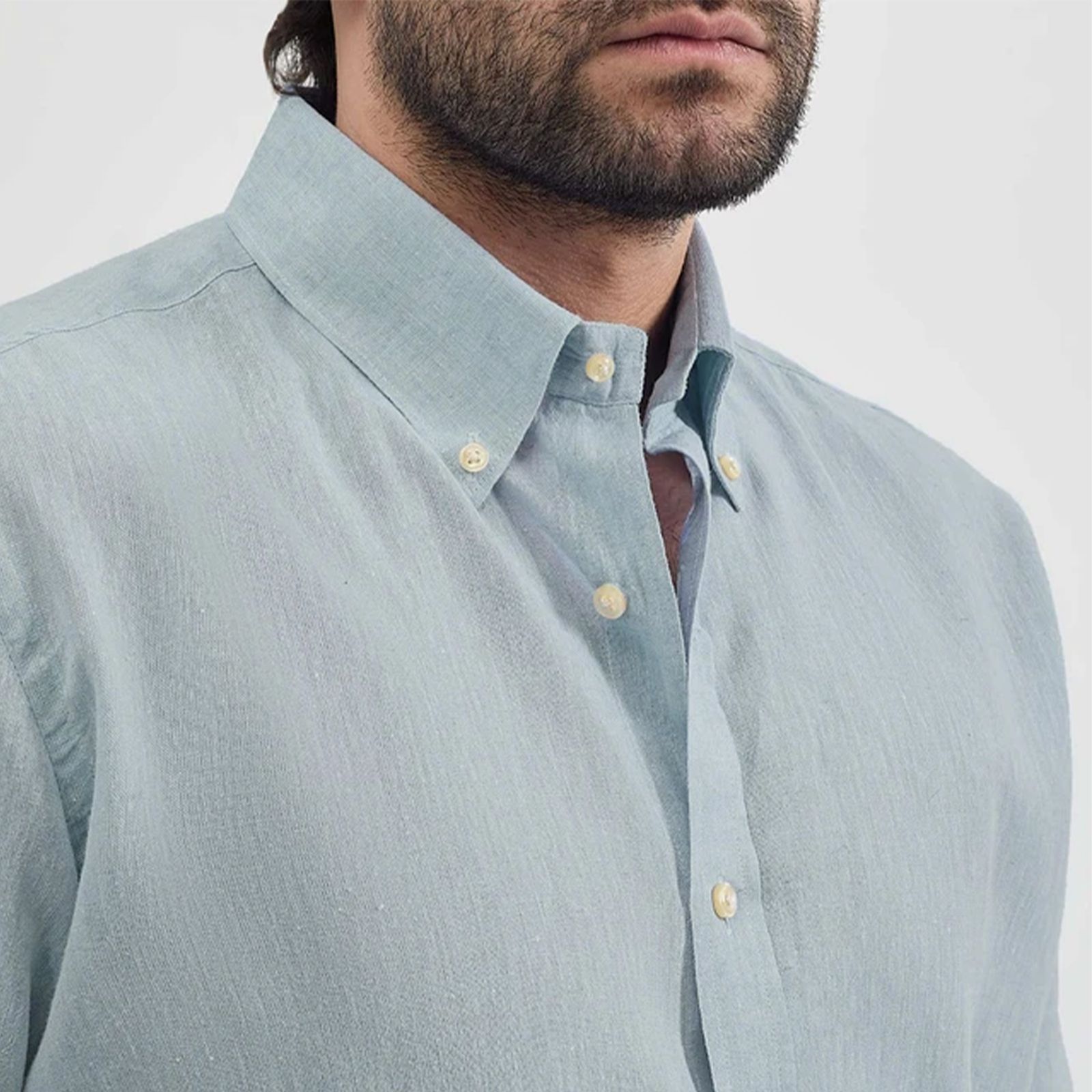 پیراهن آستین بلند مردانه کروم مدل 2510108 - - 4