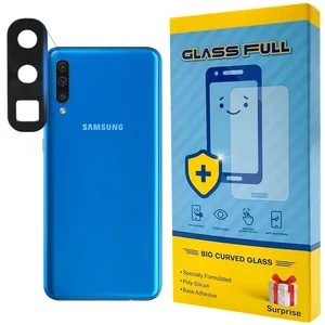  محافظ لنز دوربین گلس فول مدل STF مناسب برای گوشی موبایل سامسونگ Galaxy A50