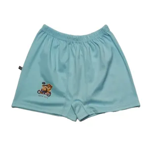 شورت پسرانه مدل پلی استر پنبه کد 015 رنگ آبی