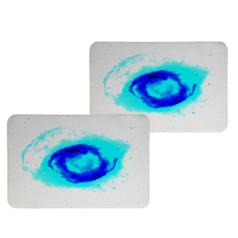 زیربشقابی طرح آبرنگی کد 9006 بسته 2 عددی 