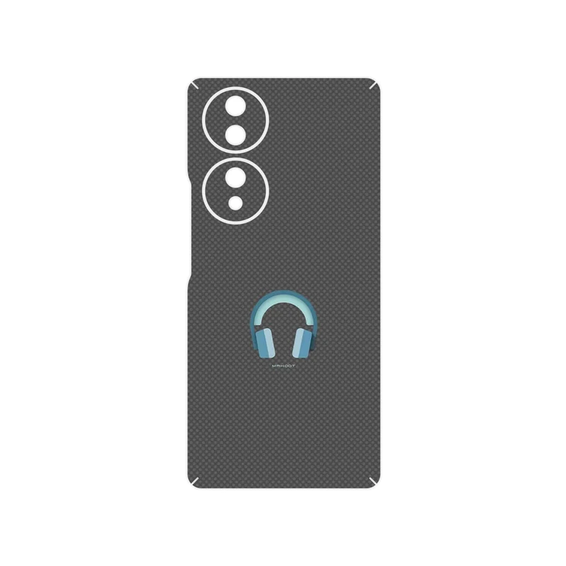 برچسب پوششی ماهوت مدل Minimal Headphone Icon مناسب برای گوشی موبایل آنر 70