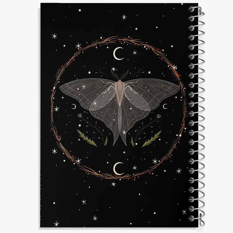 دفتر مشق 50 برگ خندالو طرح پروانه کد N4451