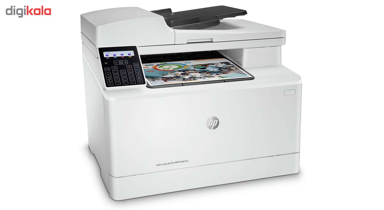 پرینتر رنگی لیزری اچ پی مدل LaserJet Pro MFP M181fw