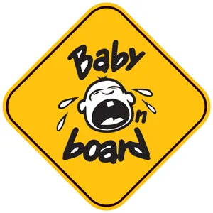 Grasipa Baby On Board C-15 Sticker