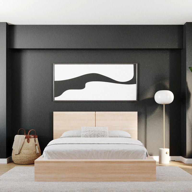 تخت خواب دو نفره اسمردیس مدل R106 سایز 200x160