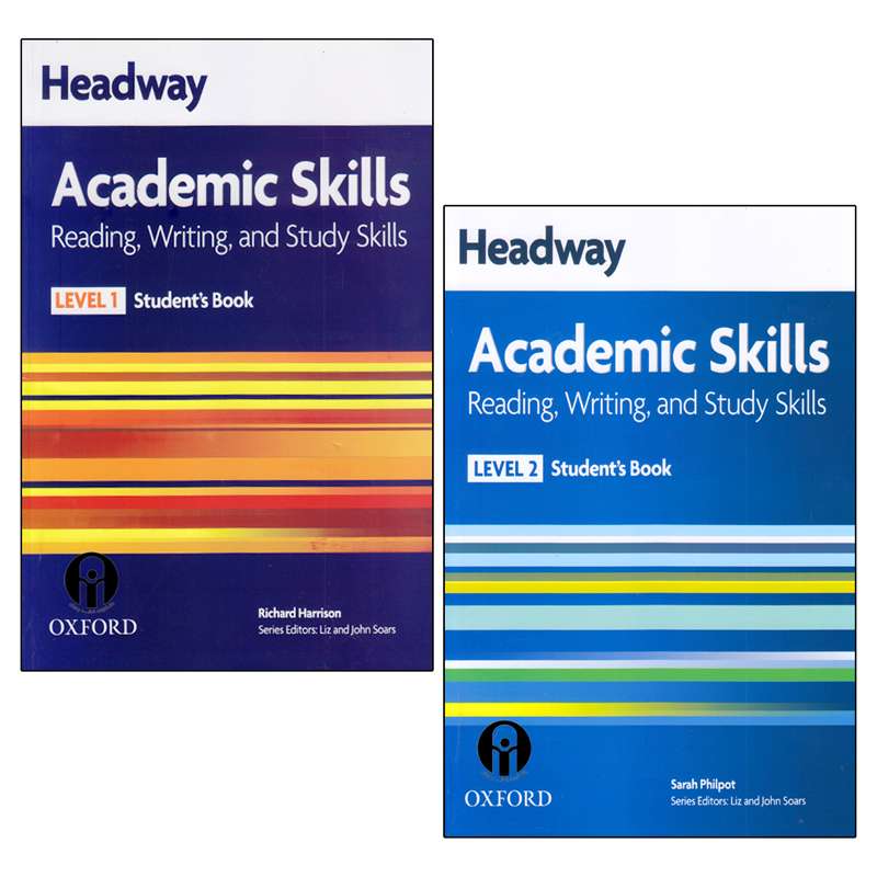 کتاب Headway Academic Skills Reading, Writing And Study Skills Level اثر Richard Harrison And Sarah Philpot انتشارات الوندپویان دو جلدی کتاب Headway Academic Skills Reading, Writing And Study Skills Level اثر Richard Harrison And Sarah Philpot انتشارات الوندپویان دو جلدی