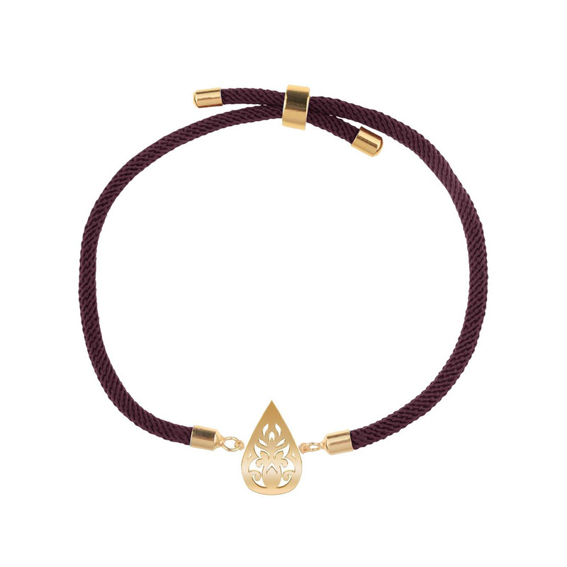 دستبند طلا 18 عیار زنانه مدوپد مدل اسلیمی کد D11-10679