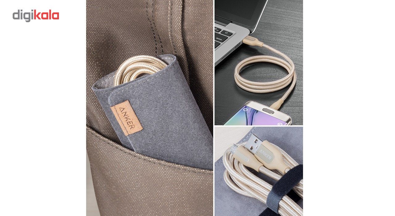 کابل تبدیل USB به Micro-USB انکر مدل A8143 PowerLine Plus طول 1.8 متر main 1 13