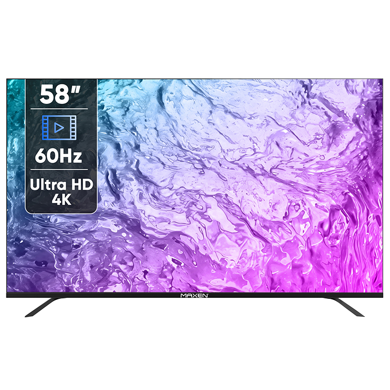 تلویزیون 58 اینچ ال ای دی هوشمند مکسن مدل 58FU9400N