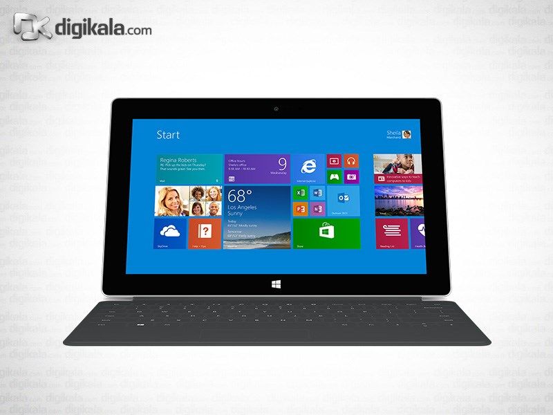 تبلت مایکروسافت مدل Surface Pro 2 به همراه کیبورد ظرفیت 128 گیگابایت main 1 3