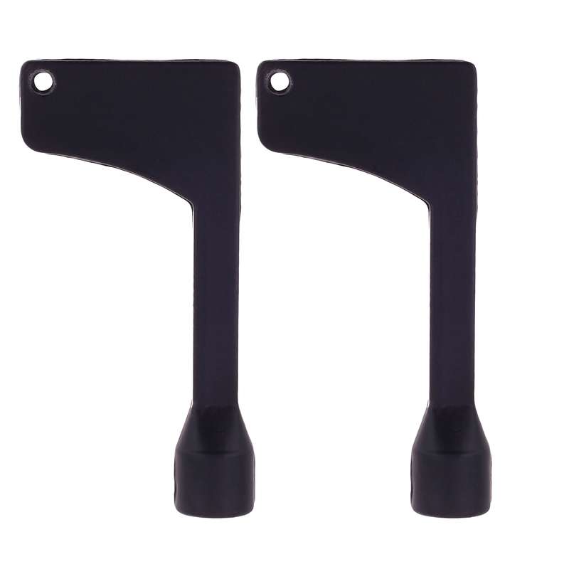 کلید مشکی درب آسانسور آرمان لیفت مدل KEY-T6-BL-2P بسته 2 عددی