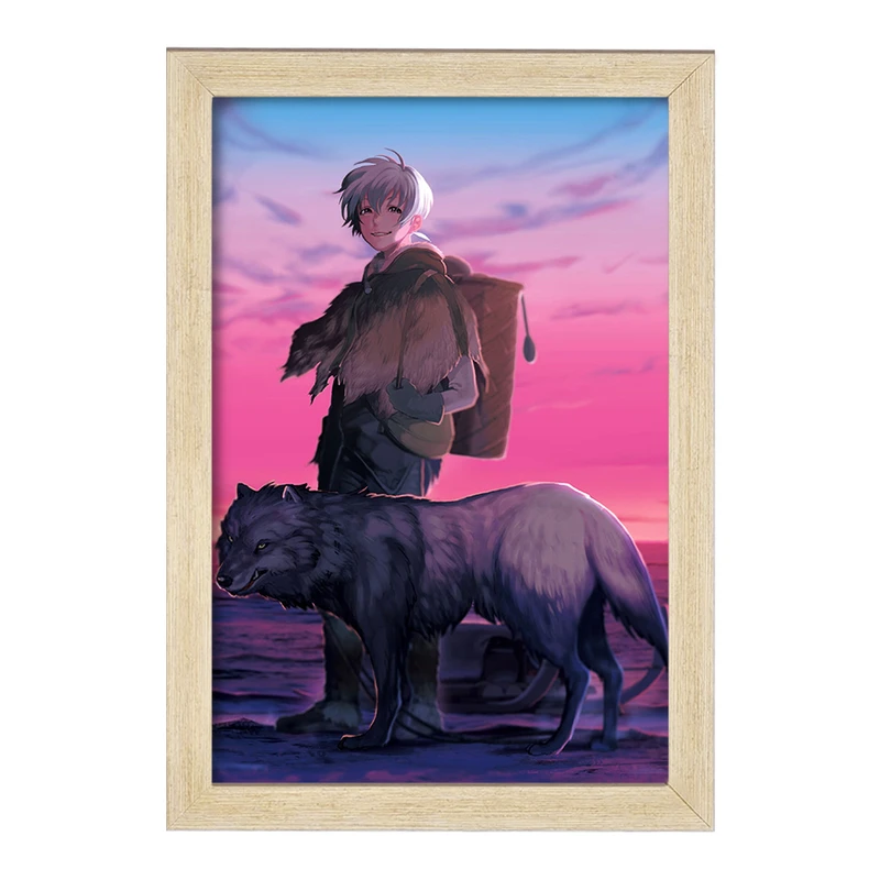 تابلو خندالو مدل فوشی انیمه به تو ای ابدی  کد 15704