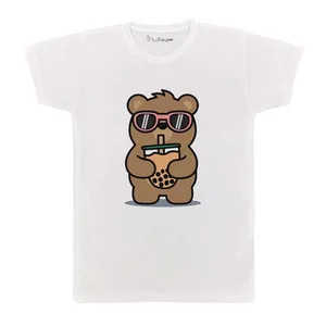 تی شرت بچگانه پرمانه طرح خرس های کله فندقی کد pmt.5587