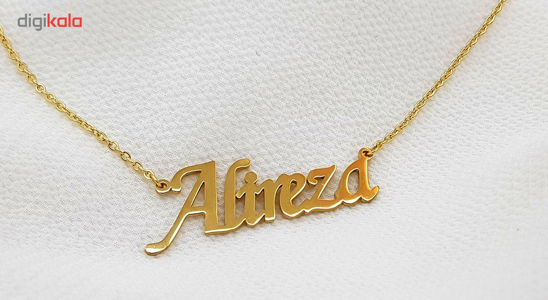 گردنبند نقره ترمه مدل اسم علیرضا Termeh 00k گردنبند نقره ترمه مدل اسم علیرضا Termeh 00k