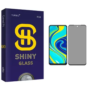 Atouchbo Shiny Glass Privacy Screen Protector For Xiaomi Redmi Note 9 Pro Max