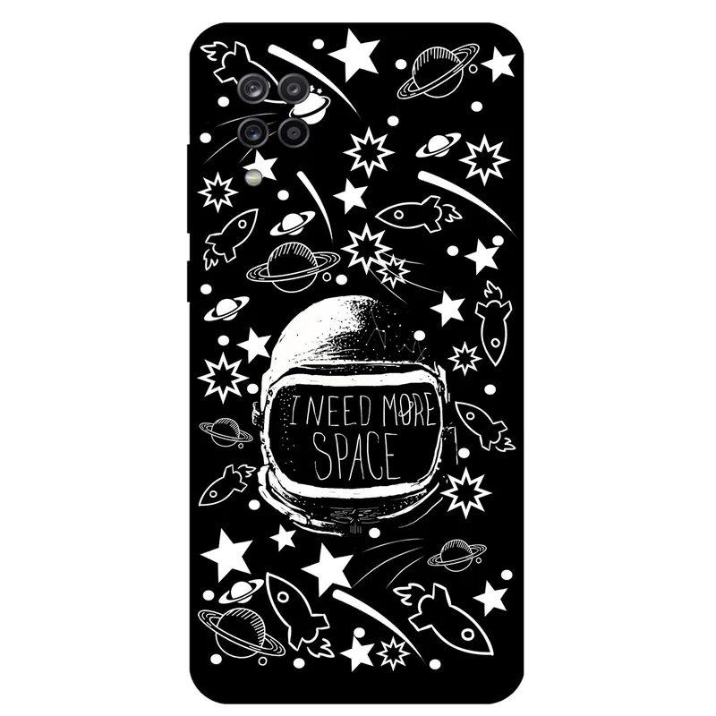 کاور مگافون طرح فضایی مدل 7706 مناسب برای گوشی موبایل سامسونگ Galaxy F22