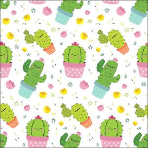 چرم مصنوعی طرح کاکتوس مدل FLA120803